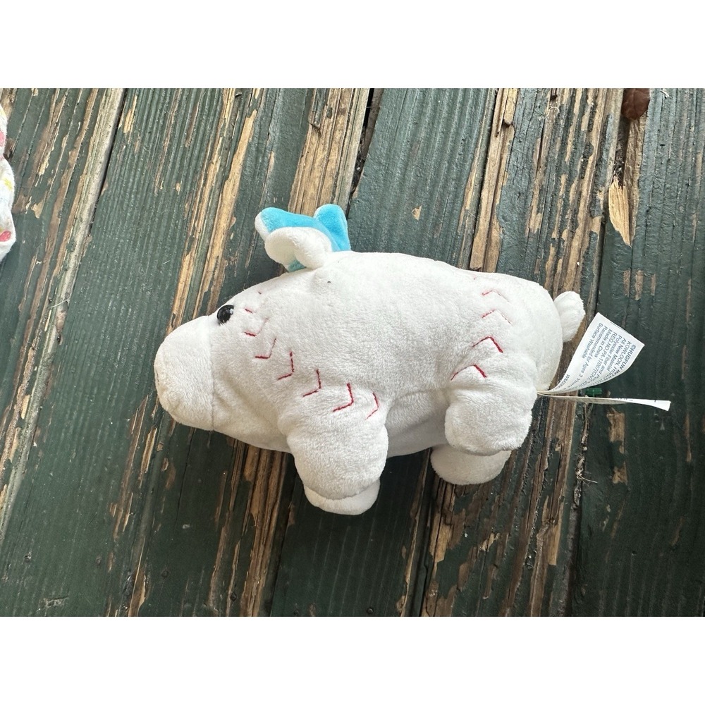 Hugfun Baseball Pig‎ Plush Stuffed Animal Bunny Ears 7" Easter